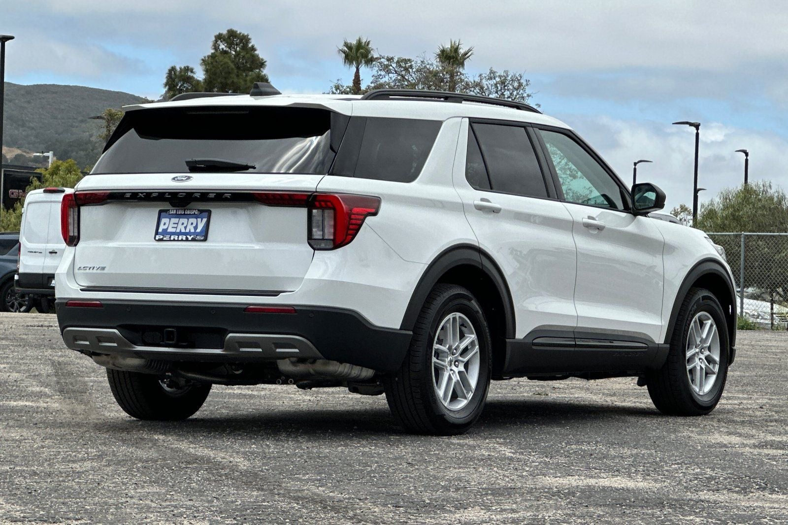 2026 Ford Explorer — rear three-quarter view