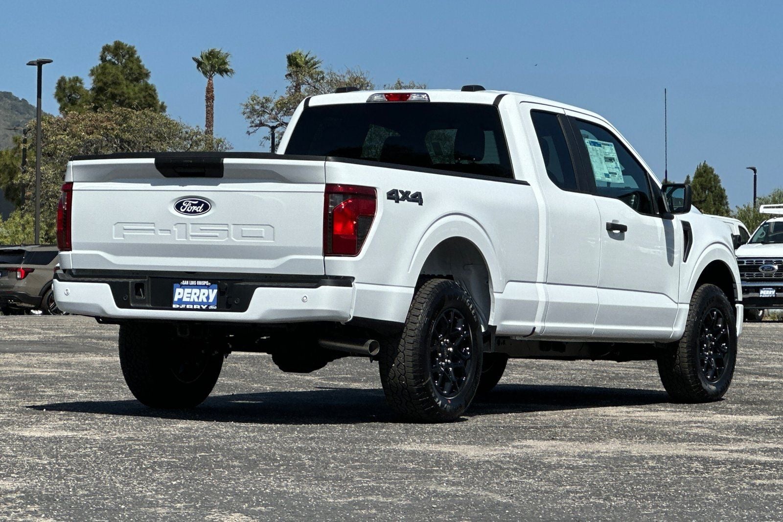 2026 Ford F-150 — rear three-quarter view