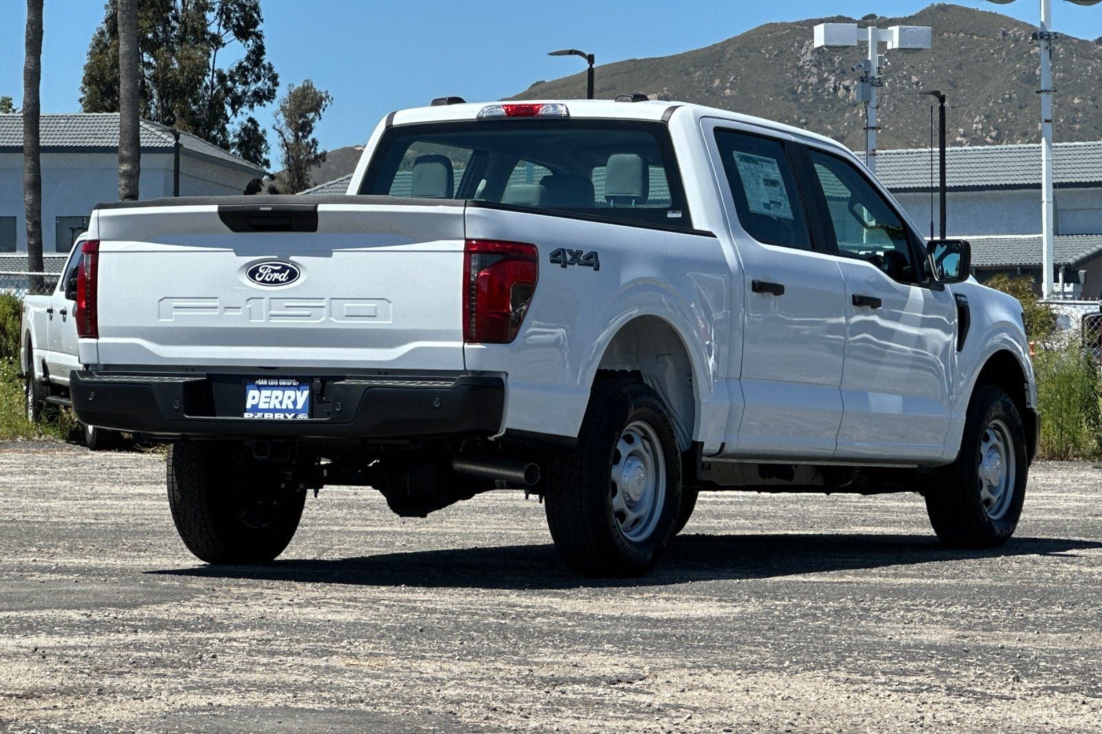 2026 Ford F-150 — rear three-quarter view