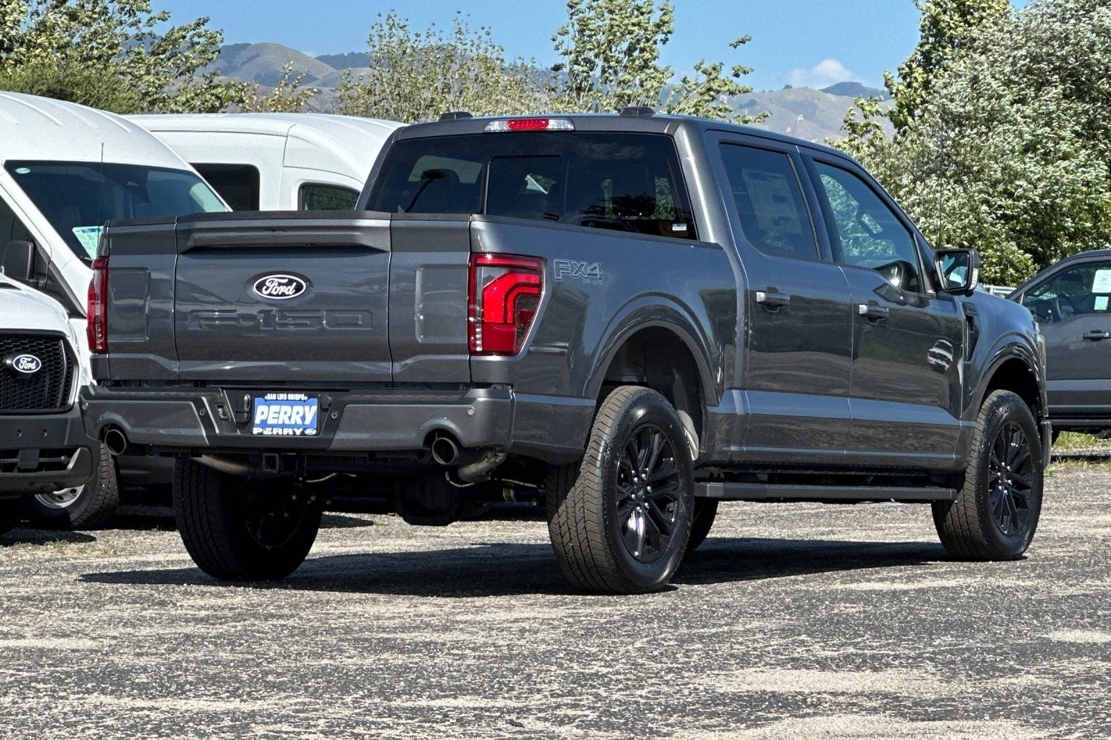 2026 Ford F-150 — rear three-quarter view