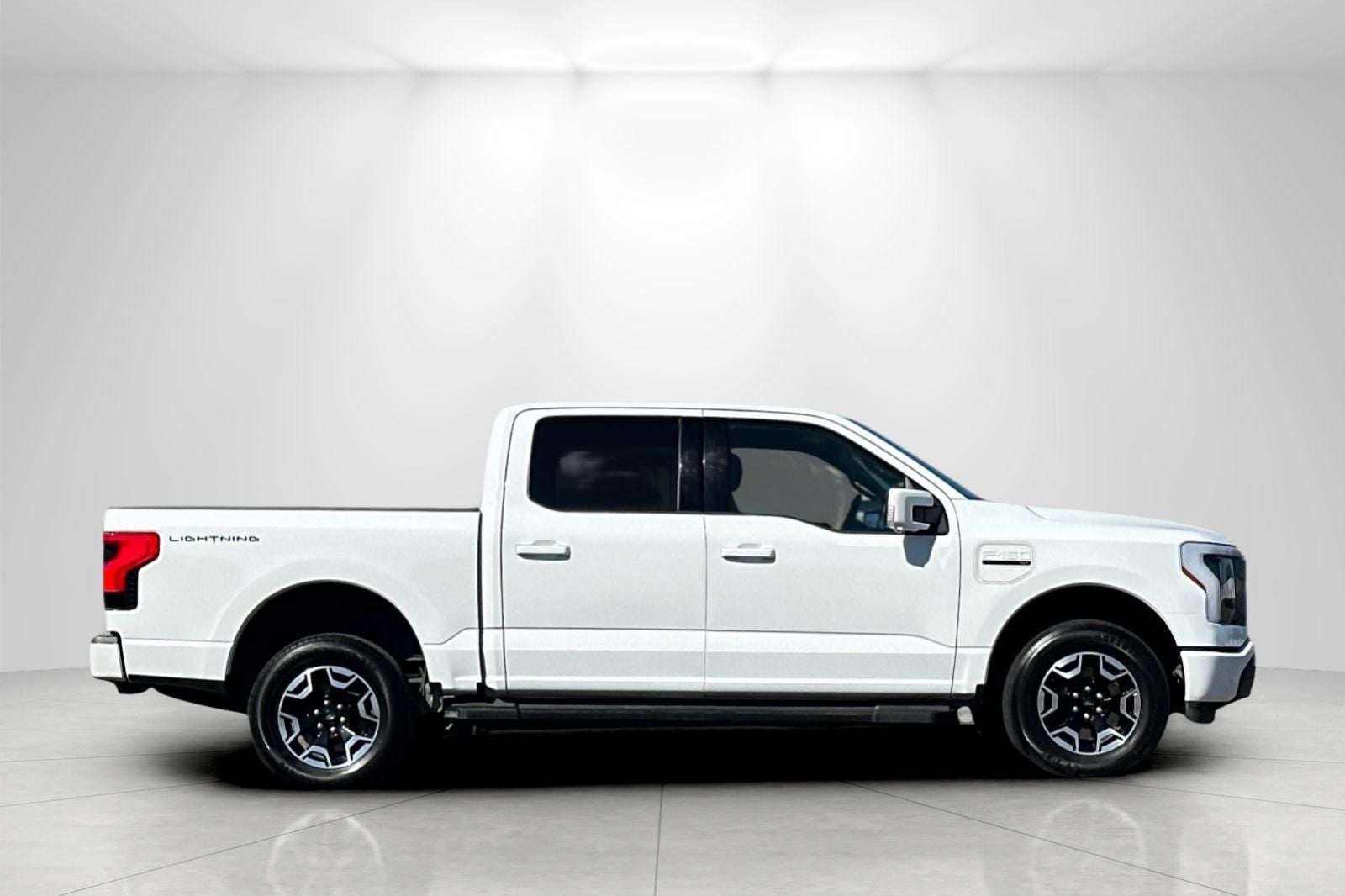 2023 Ford F-150 Lightning — side profile view