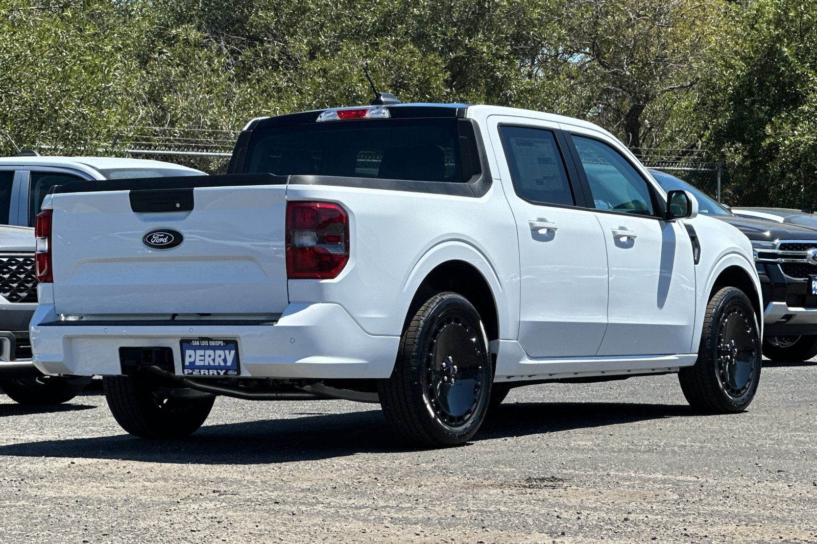 2025 Ford Maverick — rear three-quarter view