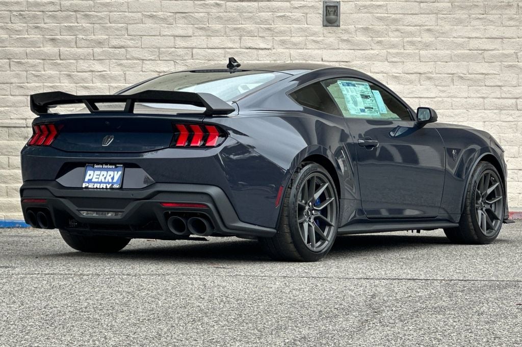 2026 Ford Mustang — rear three-quarter view