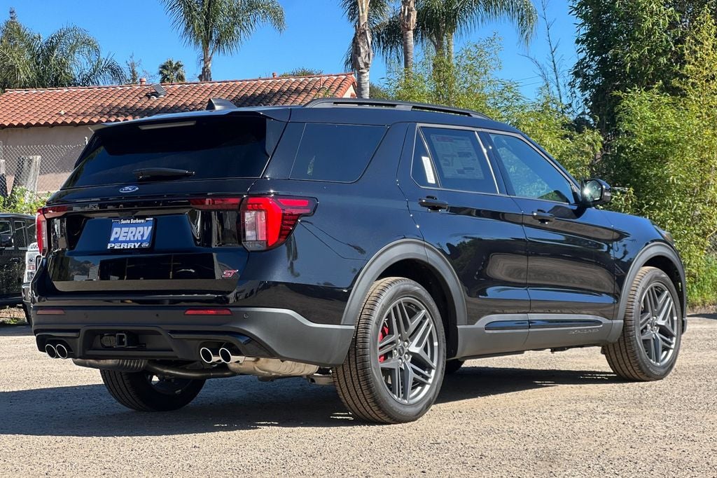 2026 Ford Explorer — rear three-quarter view