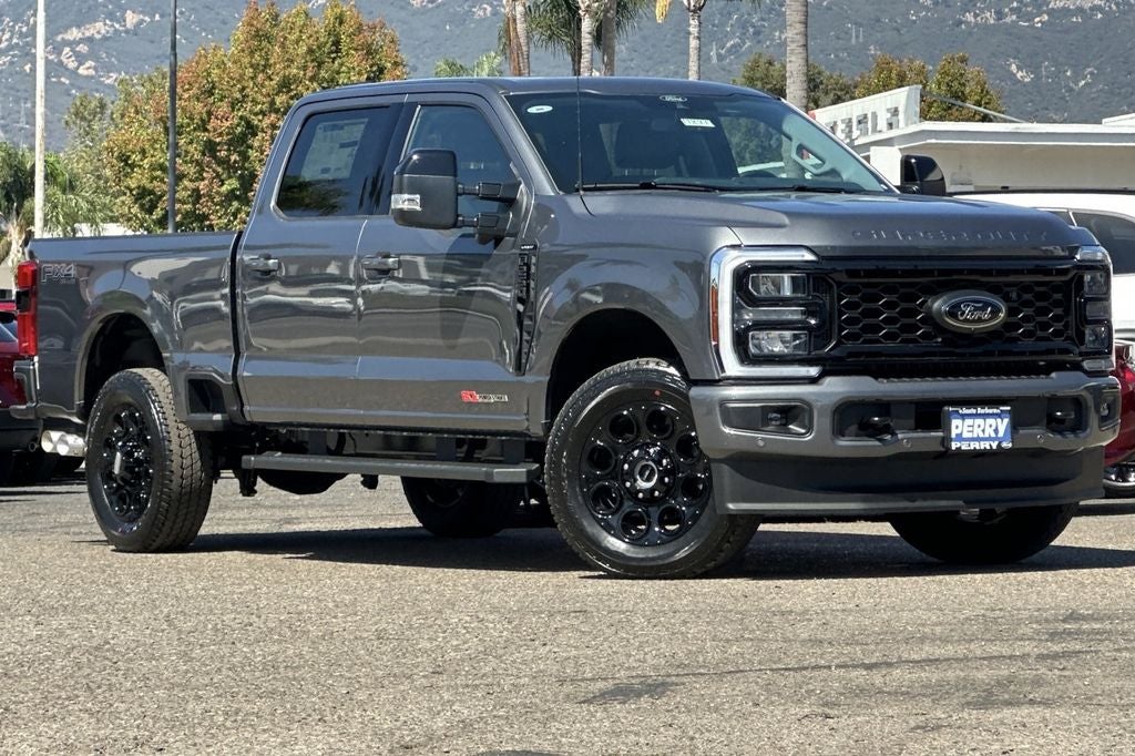 2026 Ford F-250SD Lariat in Carbonized Gray Metallic — front three-quarter view