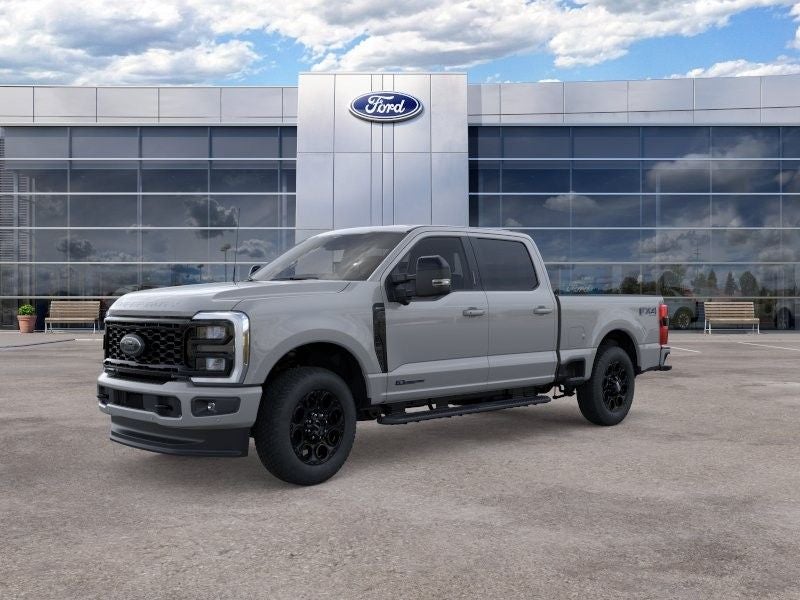 2026 Ford F-250SD Lariat in Avalanche — front three-quarter view