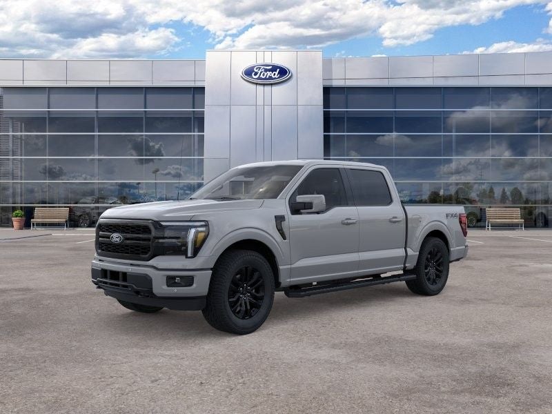2026 Ford F-150 Lariat in Avalanche — front three-quarter view