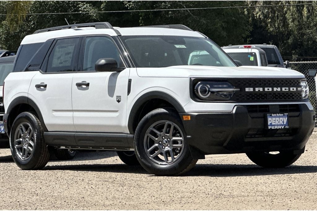 2026 Ford Bronco Sport Big Bend in Oxford White — front three-quarter view