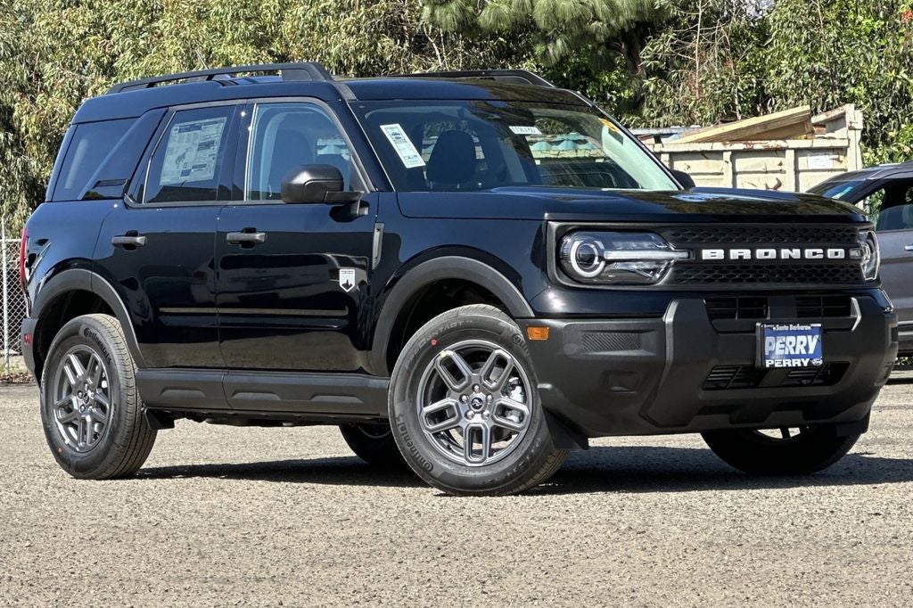 2026 Ford Bronco Sport Big Bend in Shadow Black — front three-quarter view