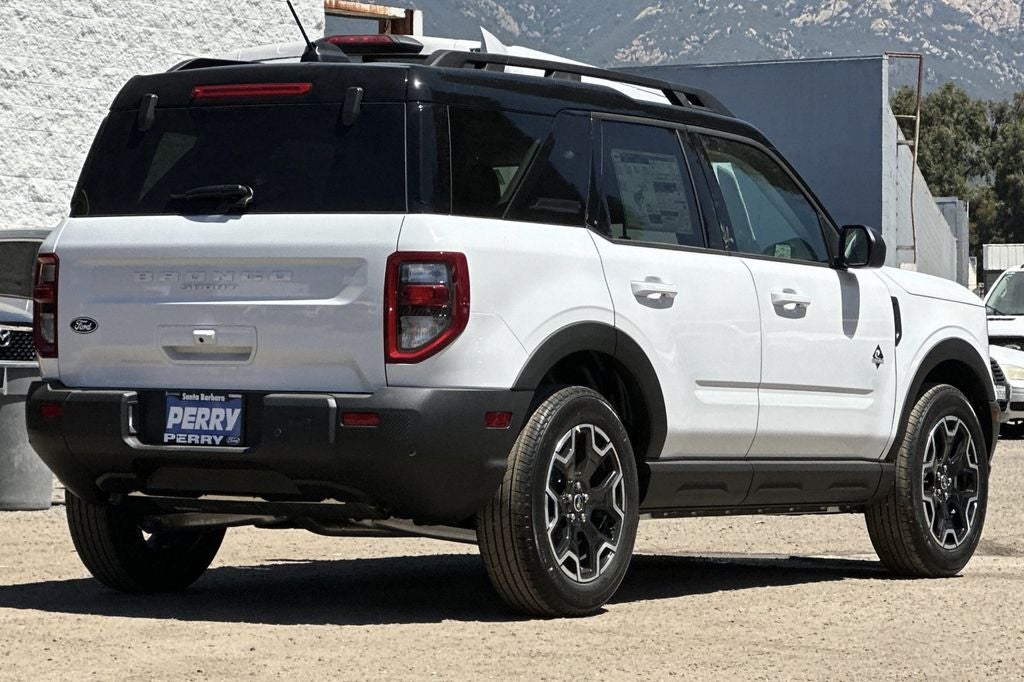 2026 Ford Bronco Sport — rear three-quarter view