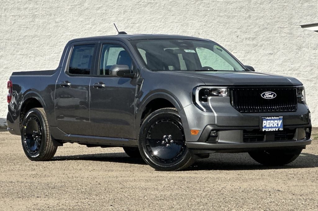 2026 Ford Maverick Lobo Standard in Carbonized Gray Metallic — front three-quarter view