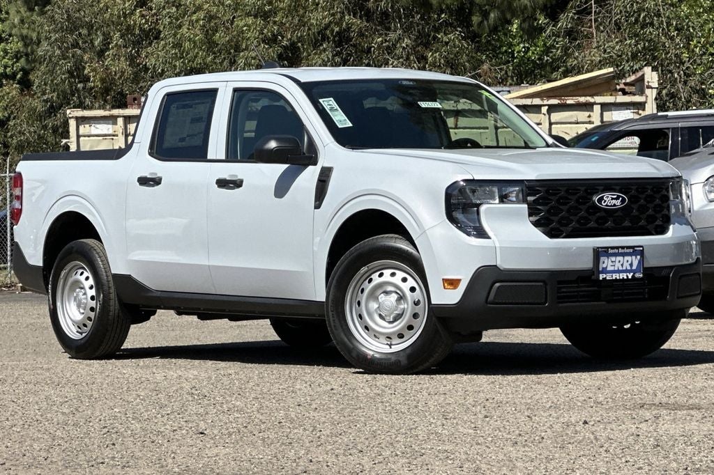 2026 Ford Maverick XL in Space White Metallic — front three-quarter view