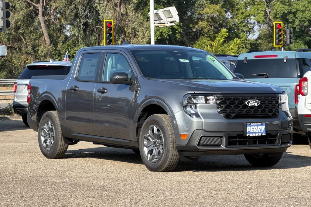 2026 Ford Maverick XLT in Carbonized Gray Metallic — front three-quarter view