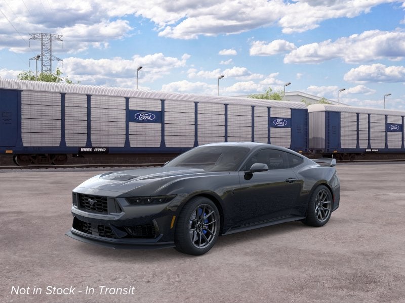 2026 Ford Mustang Dark Horse Premium in Shadow Black — front three-quarter view
