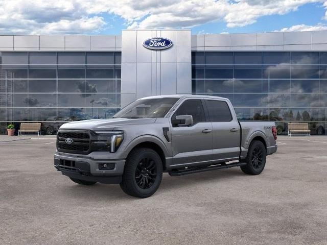 2026 Ford F-150 Lariat in Carbonized Gray Metallic — front three-quarter view