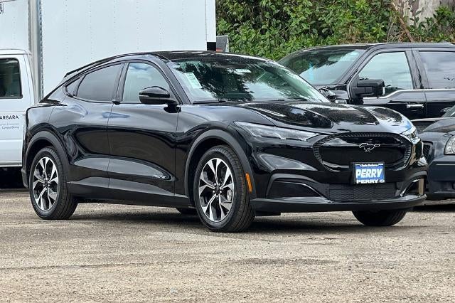 2026 Ford Mustang Mach-E Select in Shadow Black — front three-quarter view